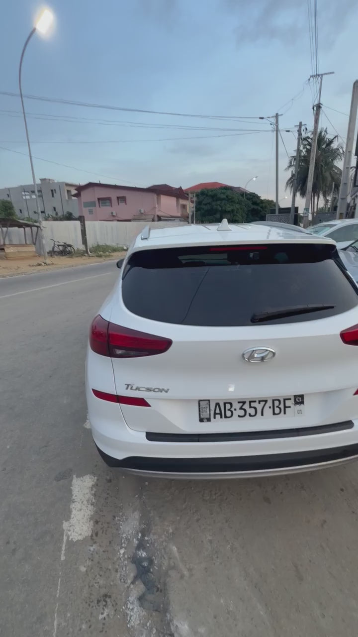 Location Hyundai Tucson 2021 Blanche